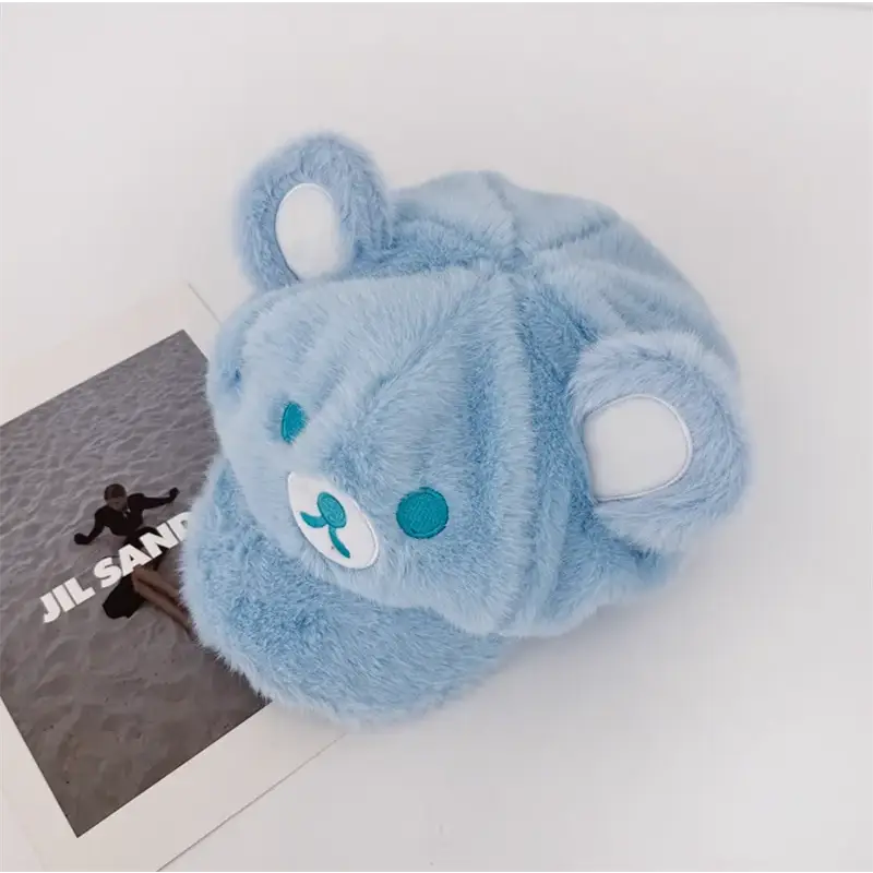 casquette ours - Bleu