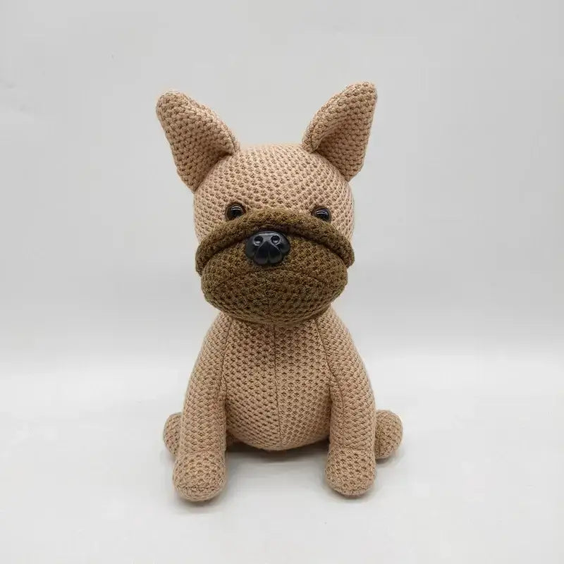peluche chien crochet - 24cm