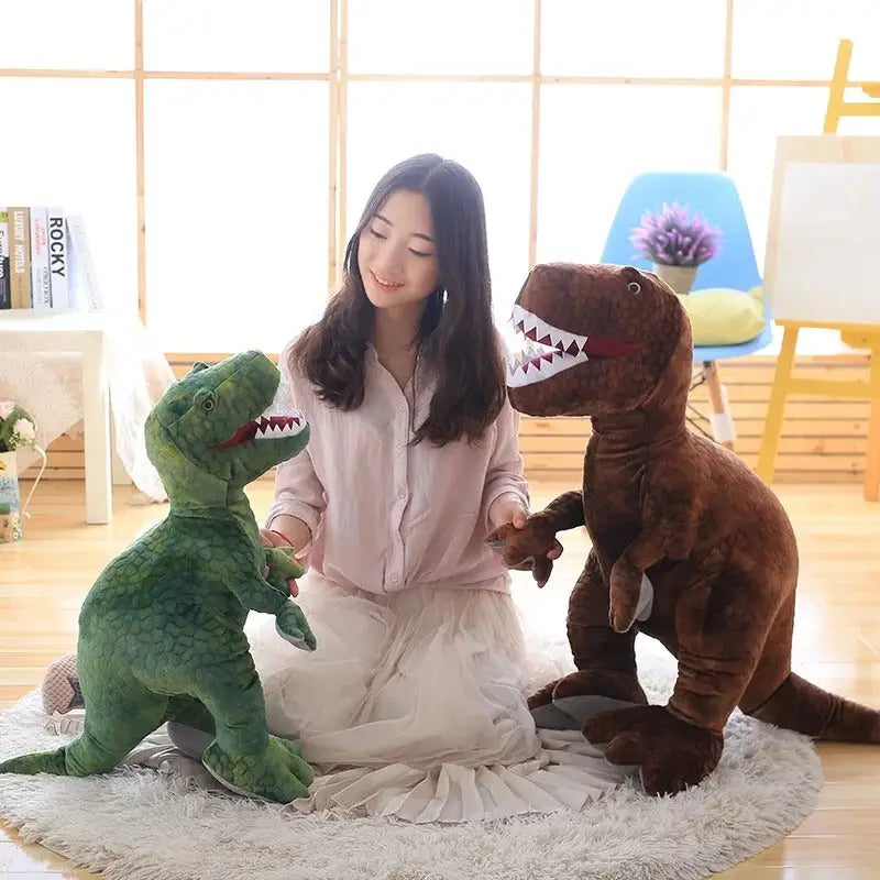 dinosaure en peluche