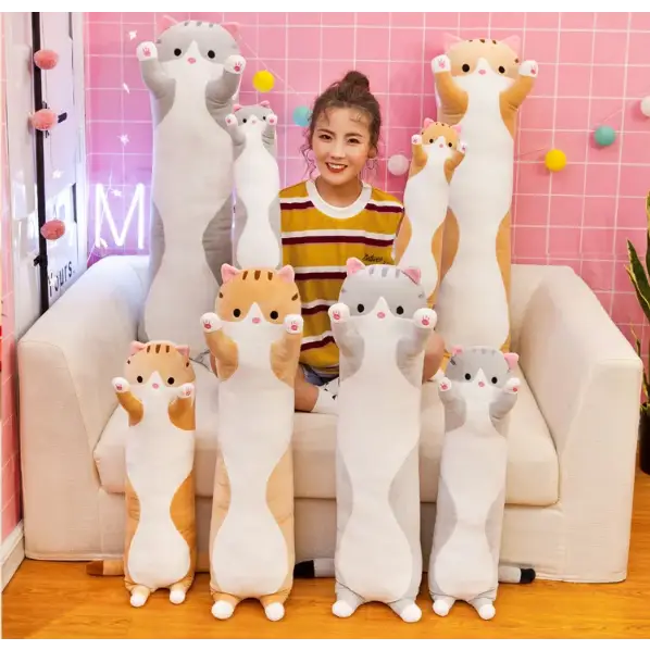 grande peluche chat