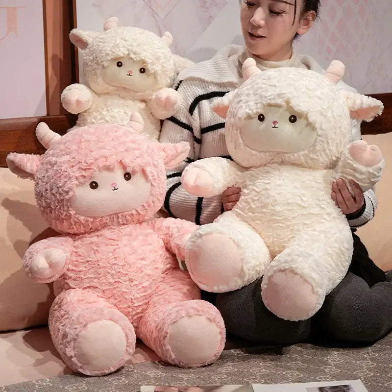 grande peluche mouton