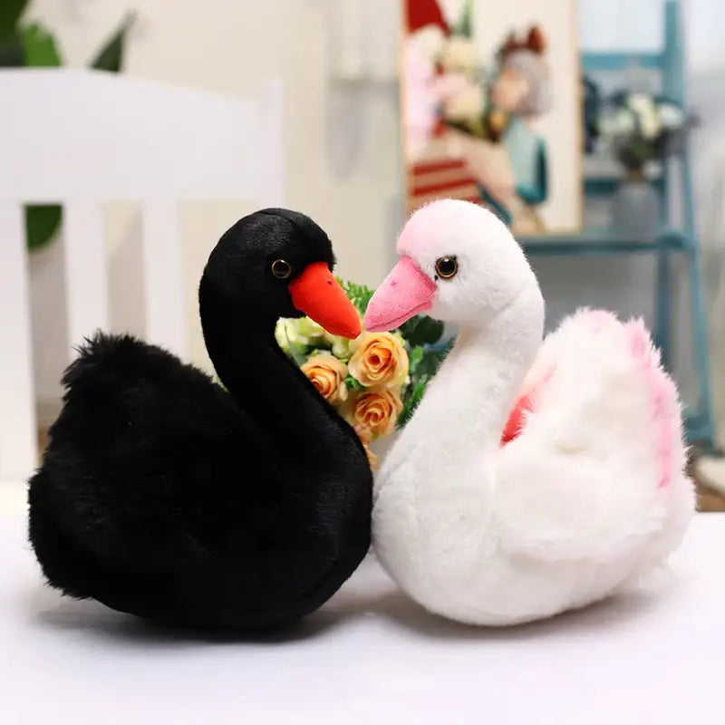 cygne peluche