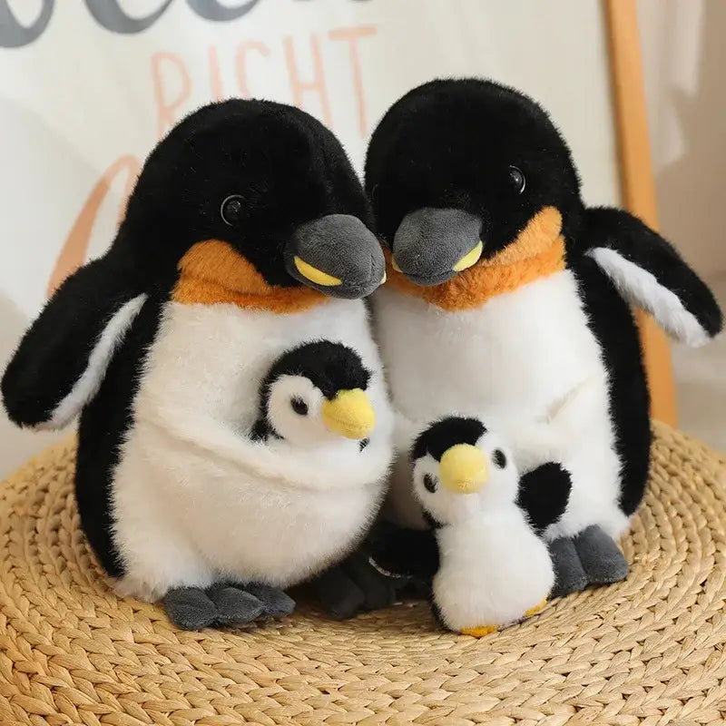 Pack & Pals Plush Penguin Backpack Kit 13.25×15.5