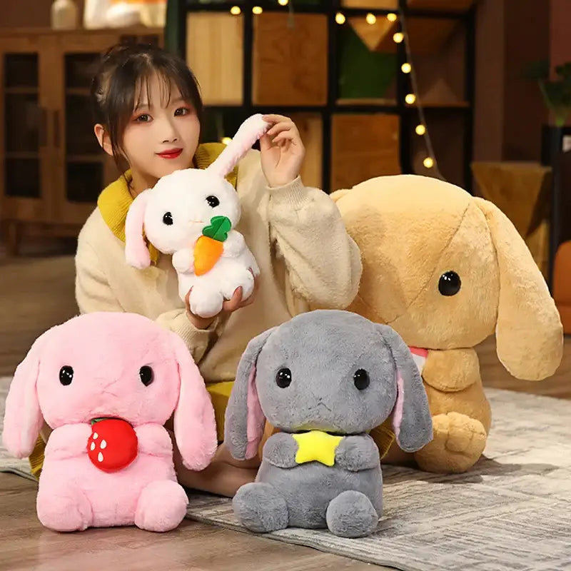 lapin peluche bebe