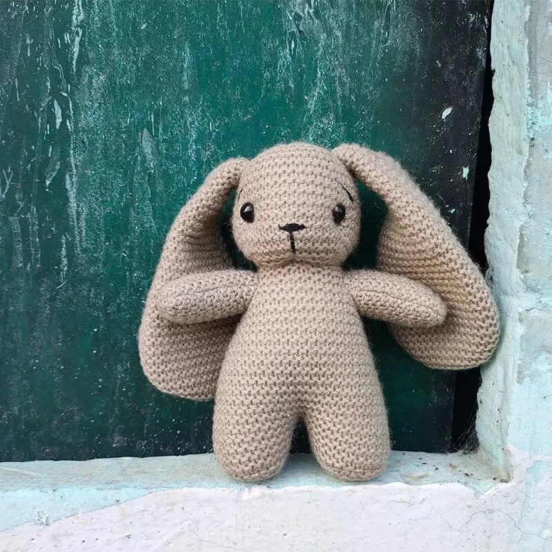 peluche lapin crochet