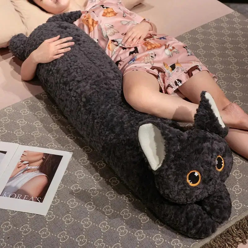 Oreiller En Peluche Pour Chat À Poils Longs, Oreiller En Peluche Pour Chat Adapté Aux Adultes Et Aux Enfants, Idéal Pour Le Lit Ou Le Canapé, 90cm | Leroy Merlin Oreiller En Peluche Pour Chat À Poils Longs, Oreiller En Peluche Pour Chat Adapté Aux Adultes Et Aux Enfants, Idéal Pour Le Lit Ou Le Canapé, 90cm | Leroy Merlin
