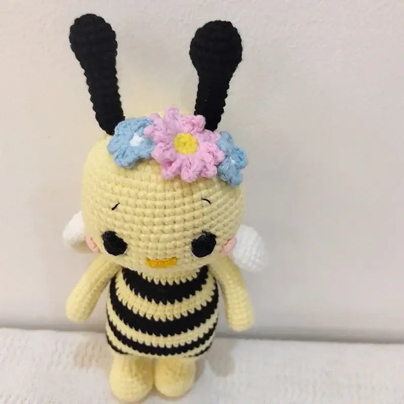 peluche abeille crochet