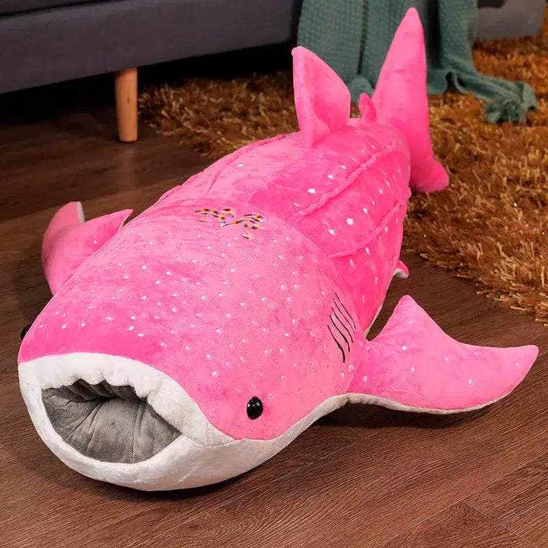 peluche baleine rose - pink / 55cm