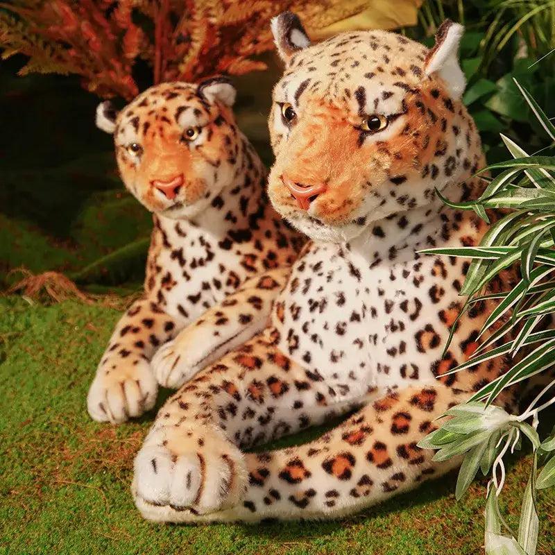 peluche leopard geant