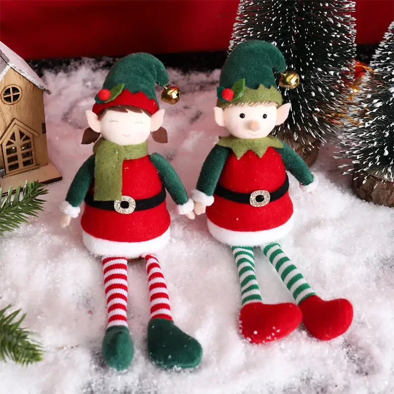 peluche lutin de noel