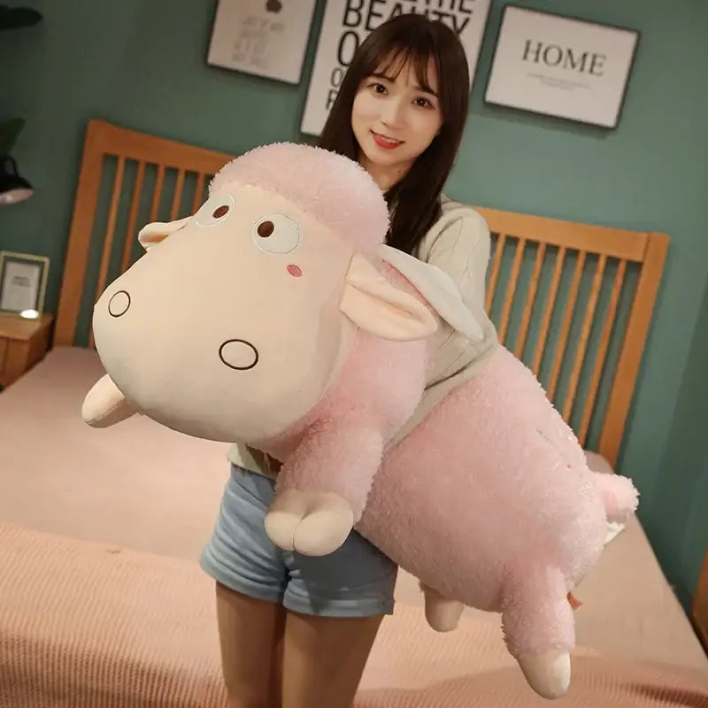 peluche mouton geant