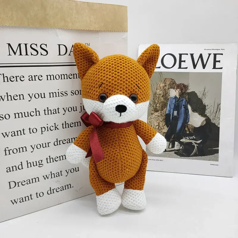 peluche renard crochet