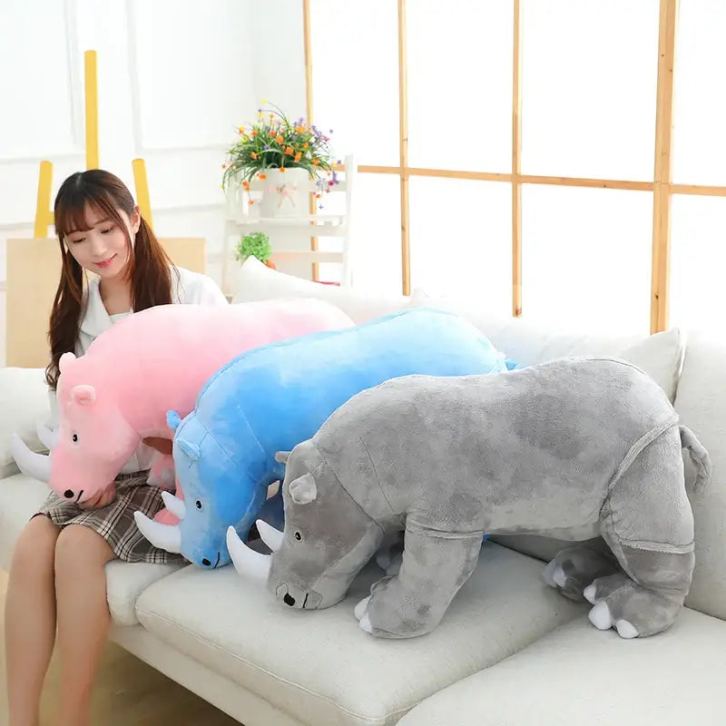 peluche rhinocéros