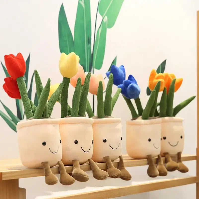peluche tulipe
