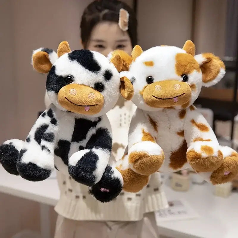 peluche vache bebe