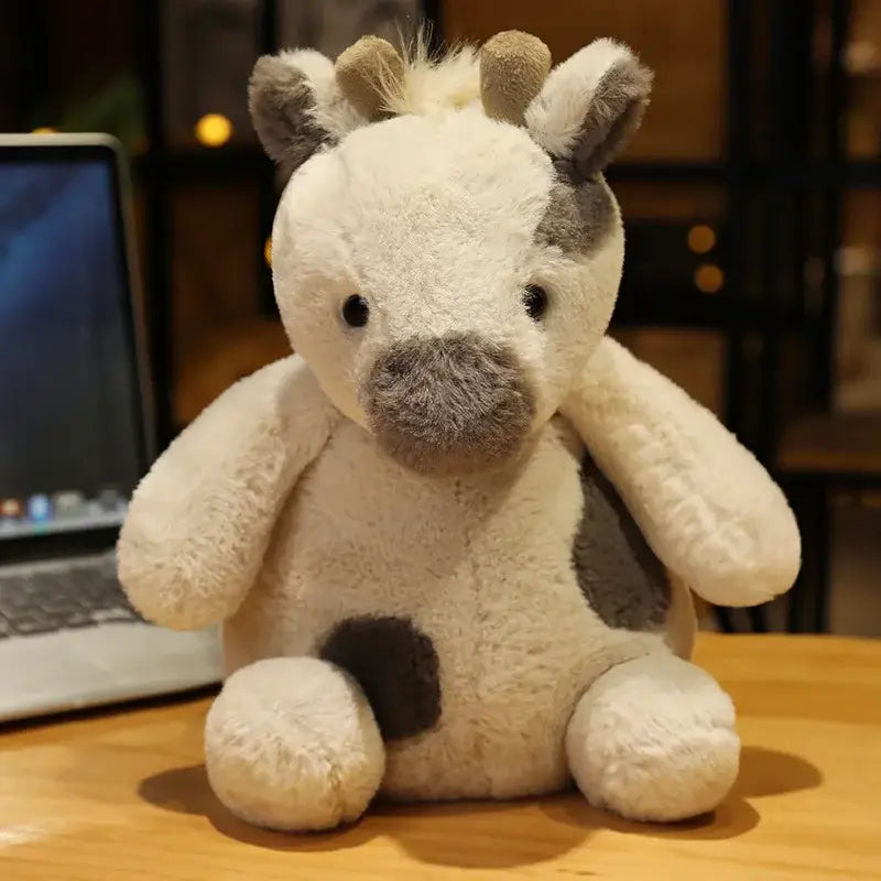 peluche vache pour bebe - 25cm