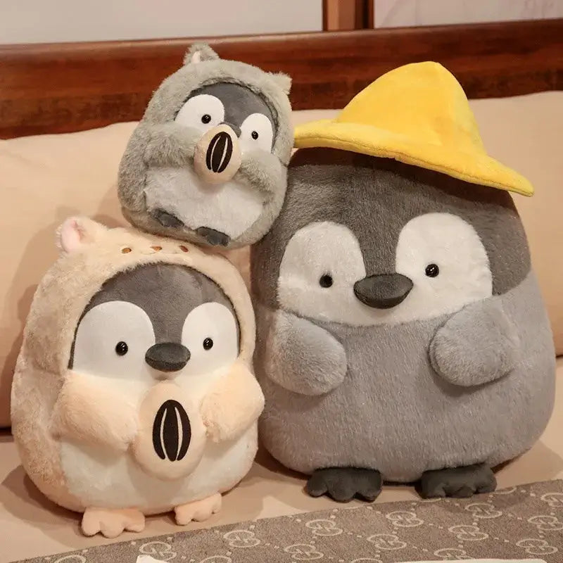 peluche pingouin mignon