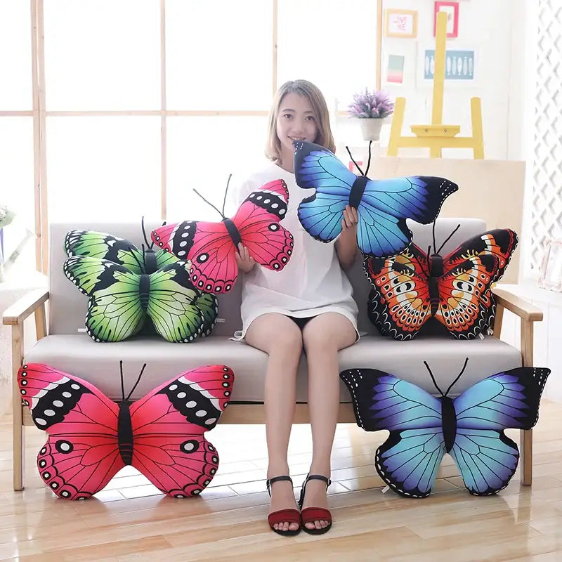 papillon peluche