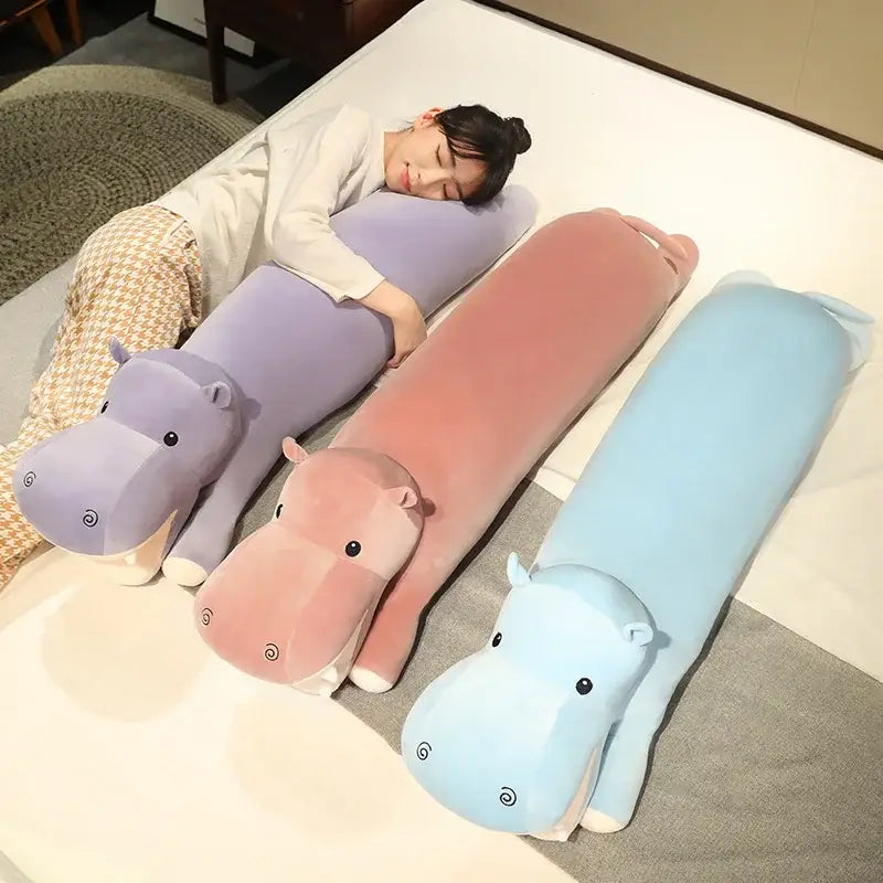peluche hippopotame geant