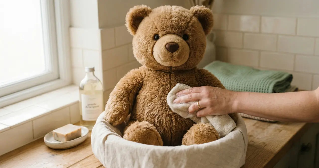 Comment nettoyer une grosse peluche