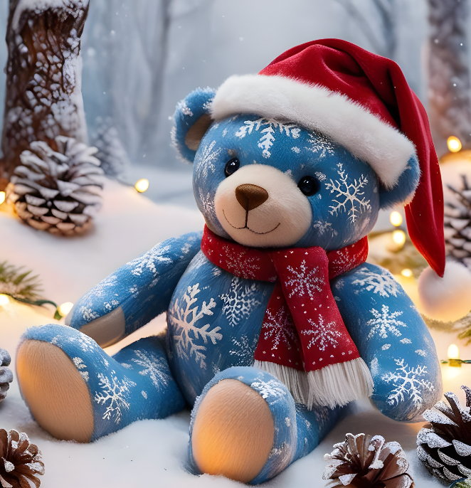 Peluche de Noël 