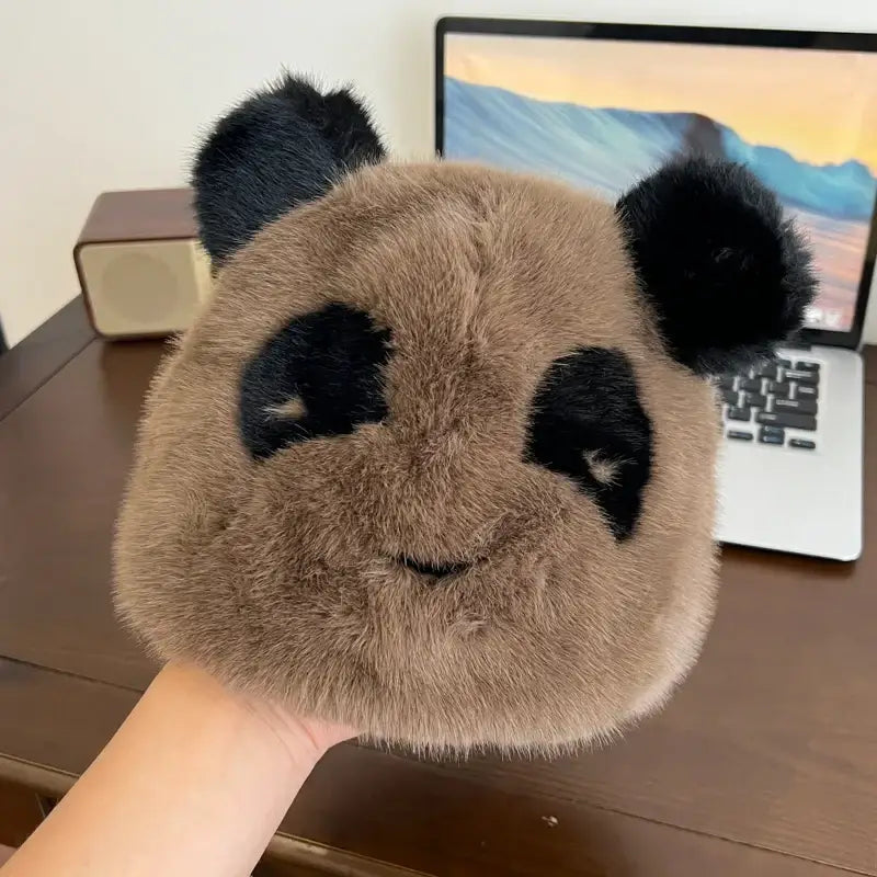 bonnet panda - Brun