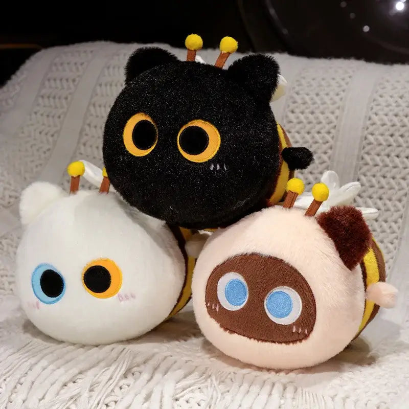 abeille en peluche