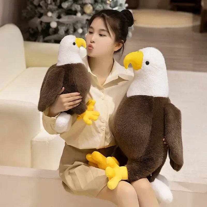 aigle peluche