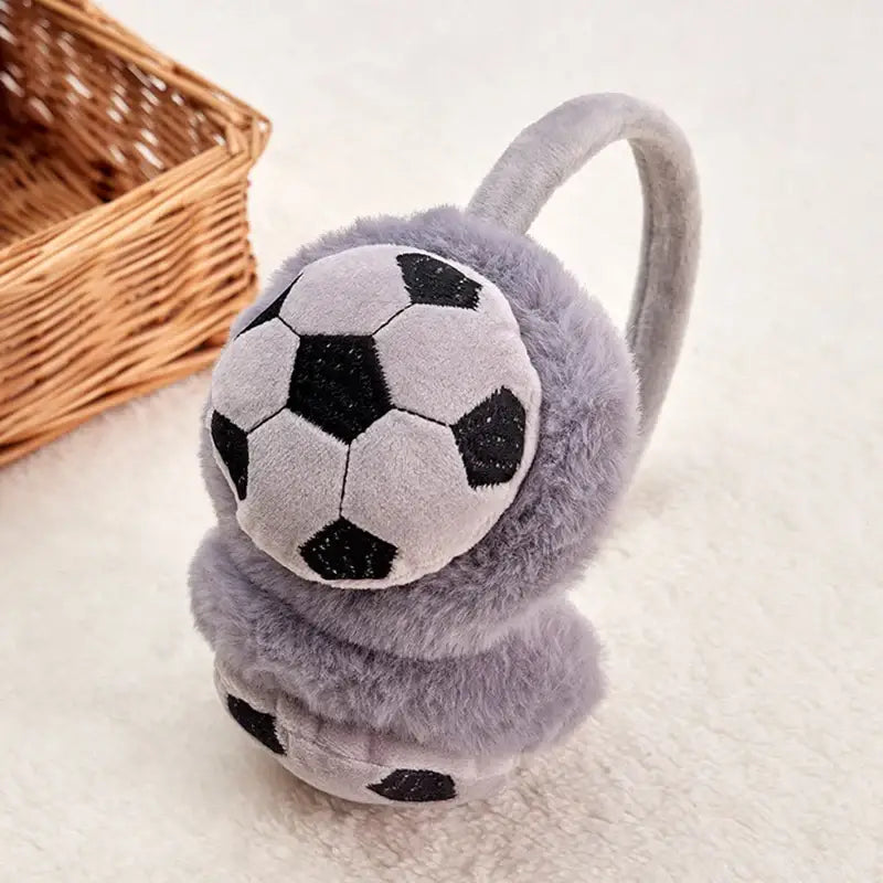 cache oreille foot - Gris