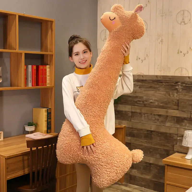 peluche alpaga géante