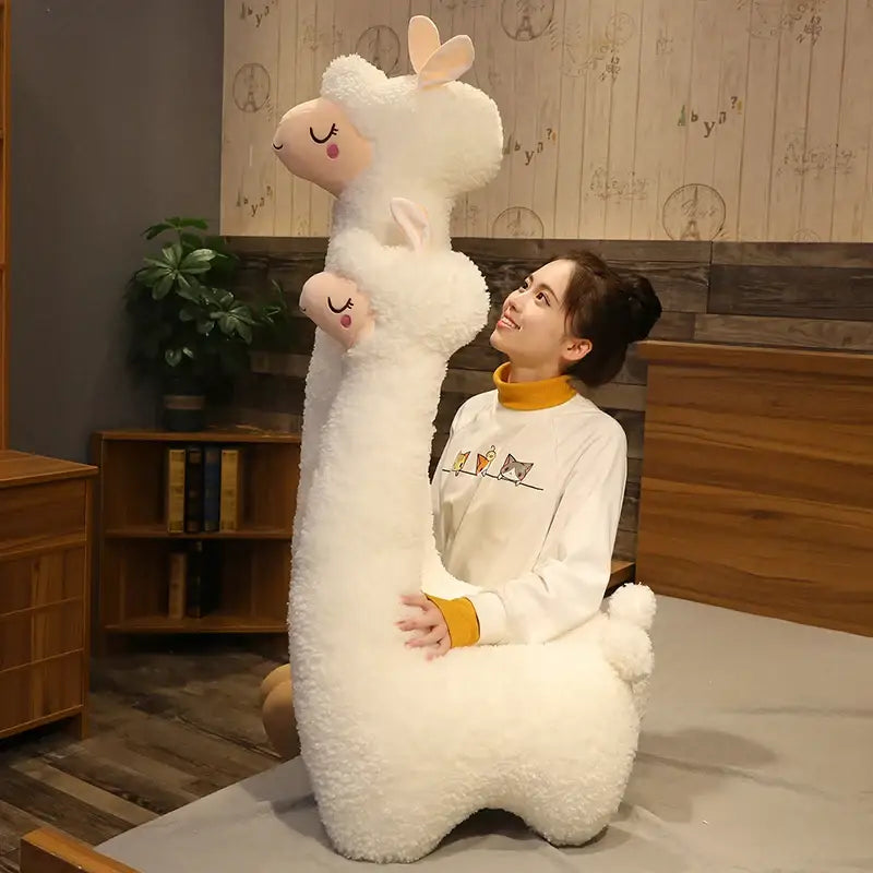 peluche alpaga géante