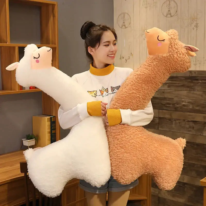 peluche alpaga géante