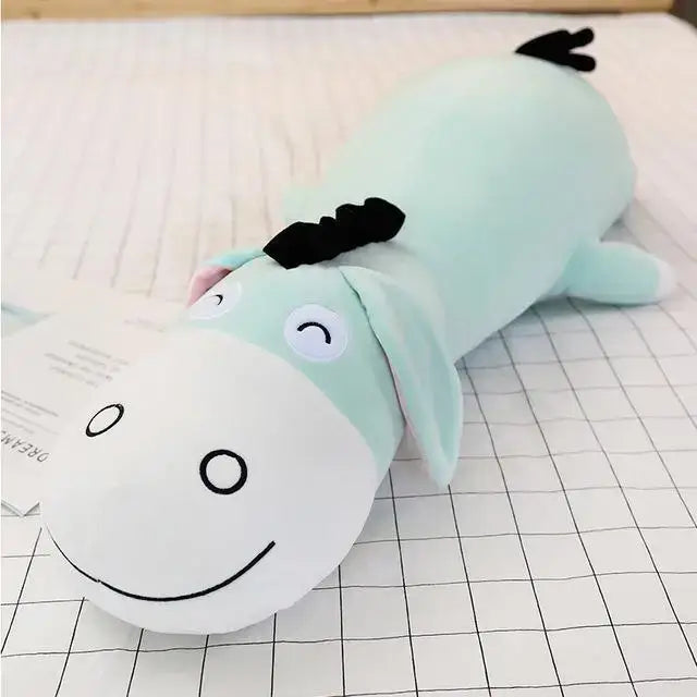 ane peluche geante - Bleu / 70cm