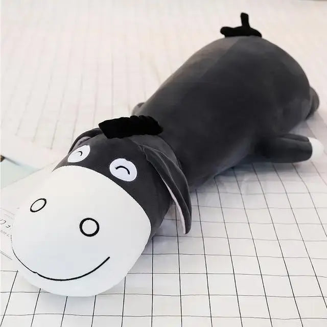 ane peluche geante - Noir / 70cm