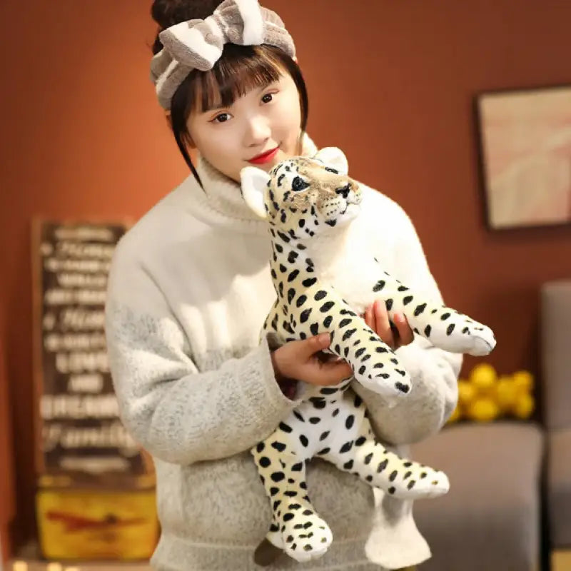 grande peluche leopard