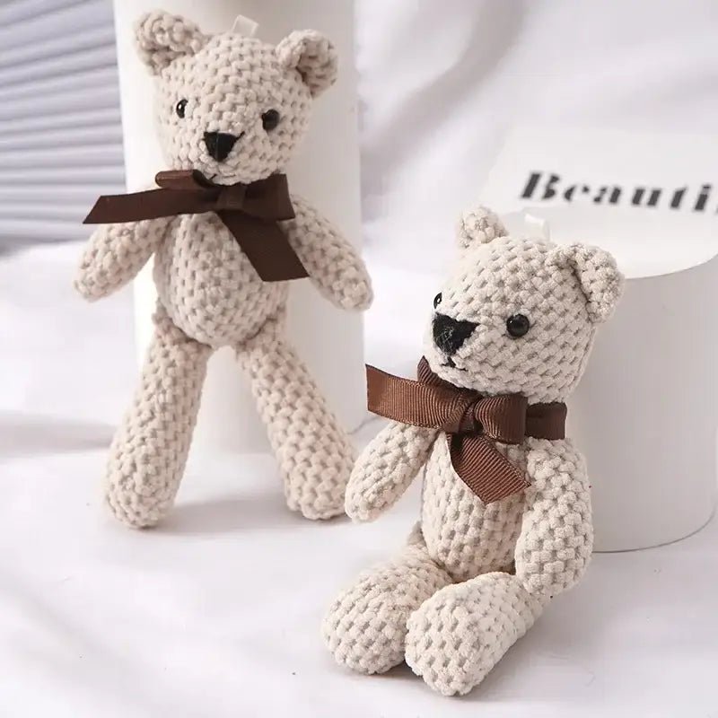 ours en peluche crochet - Blanc / 15cm