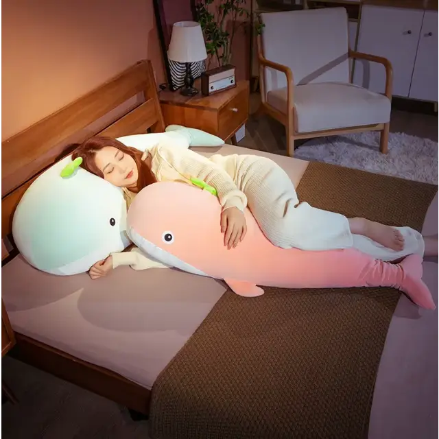 baleine geante peluche
