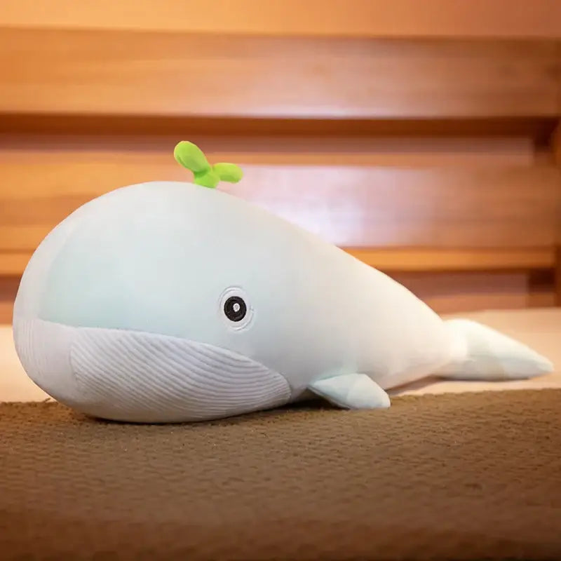 baleine geante peluche - Vert / 65cm