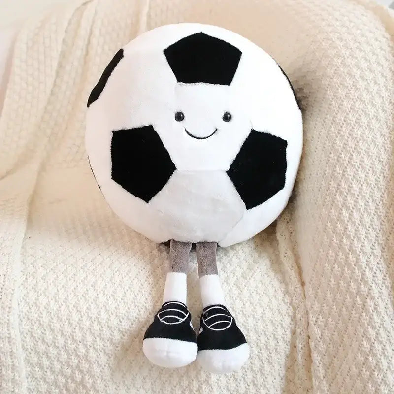 ballon de foot en peluche