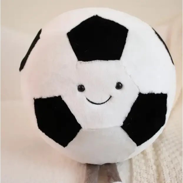 ballon de foot en peluche
