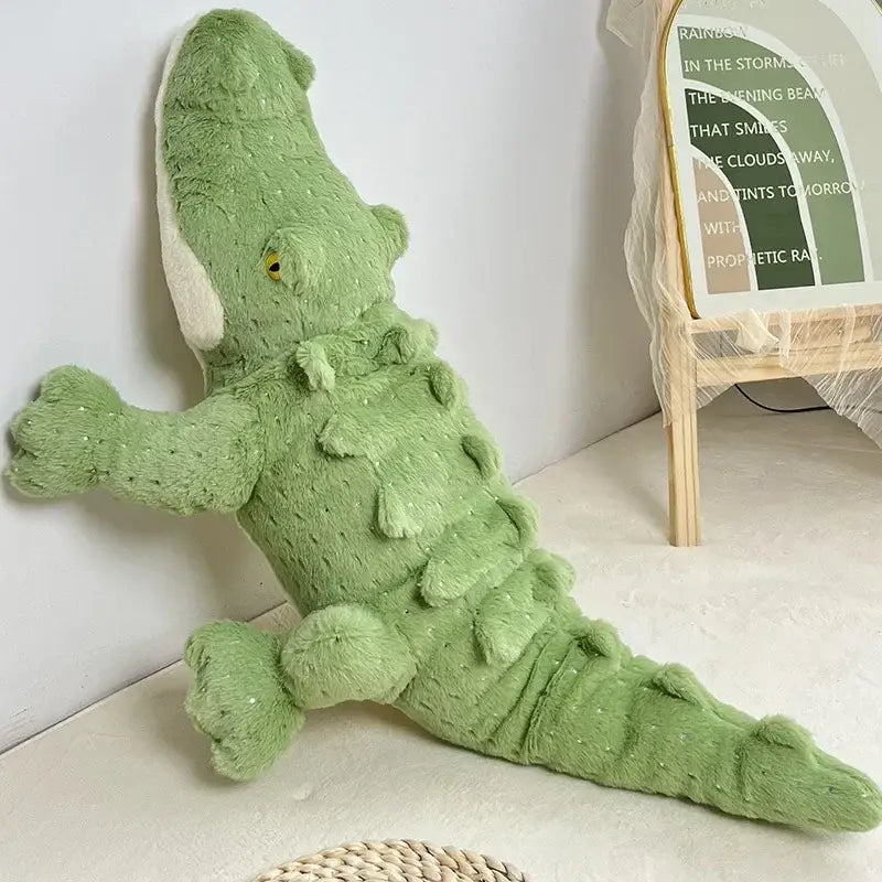 grande peluche crocodile