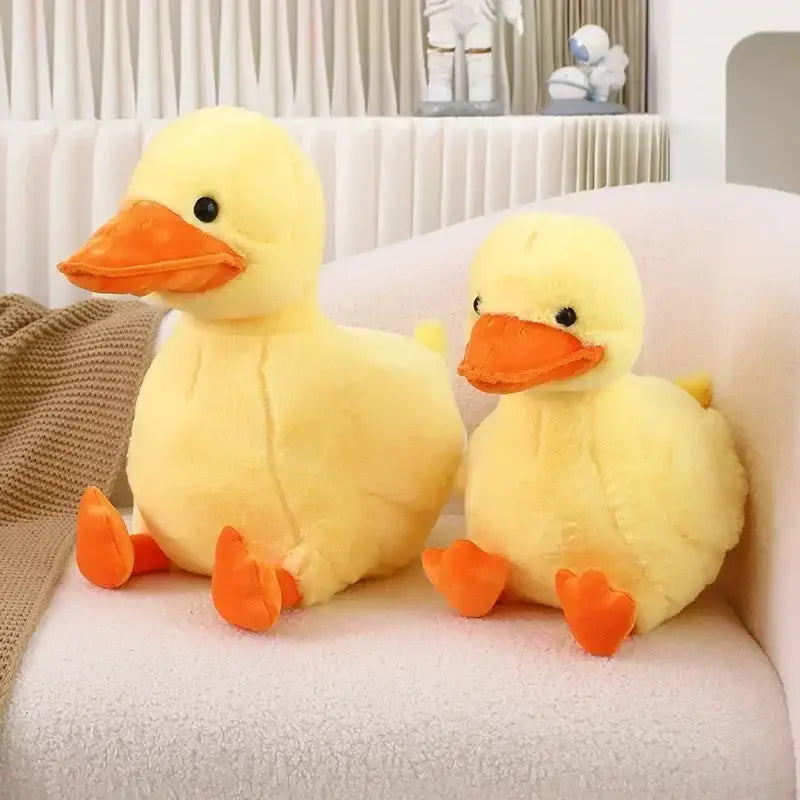 bébé canard peluche