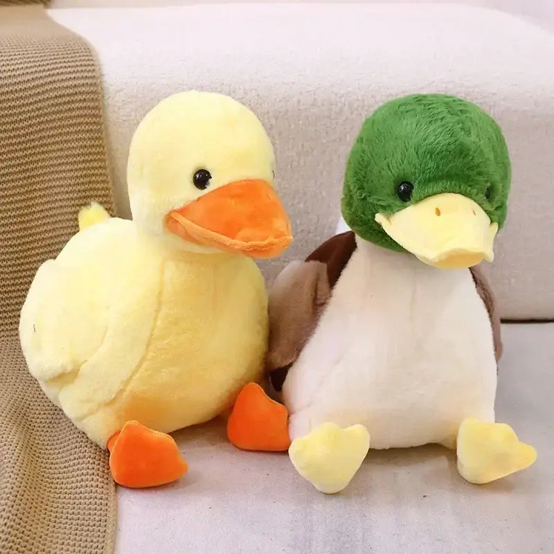 bébé canard peluche
