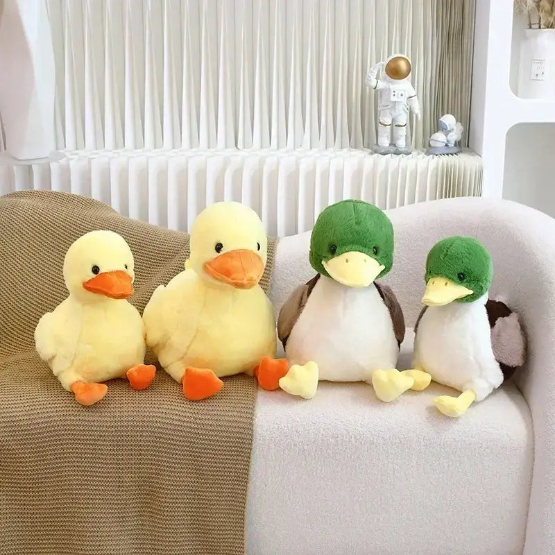 bébé canard peluche