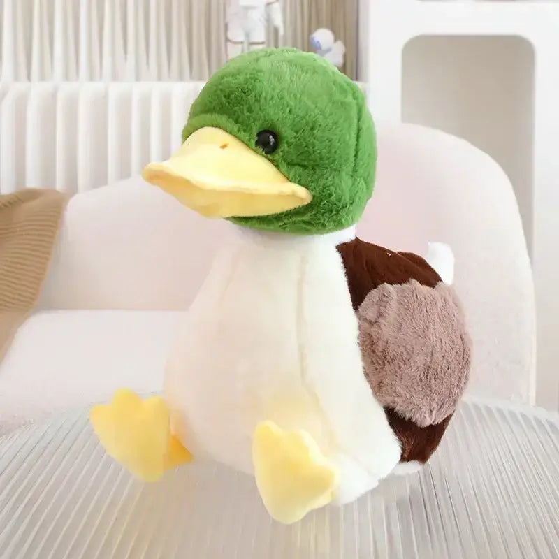bébé canard peluche Vert / 32cm