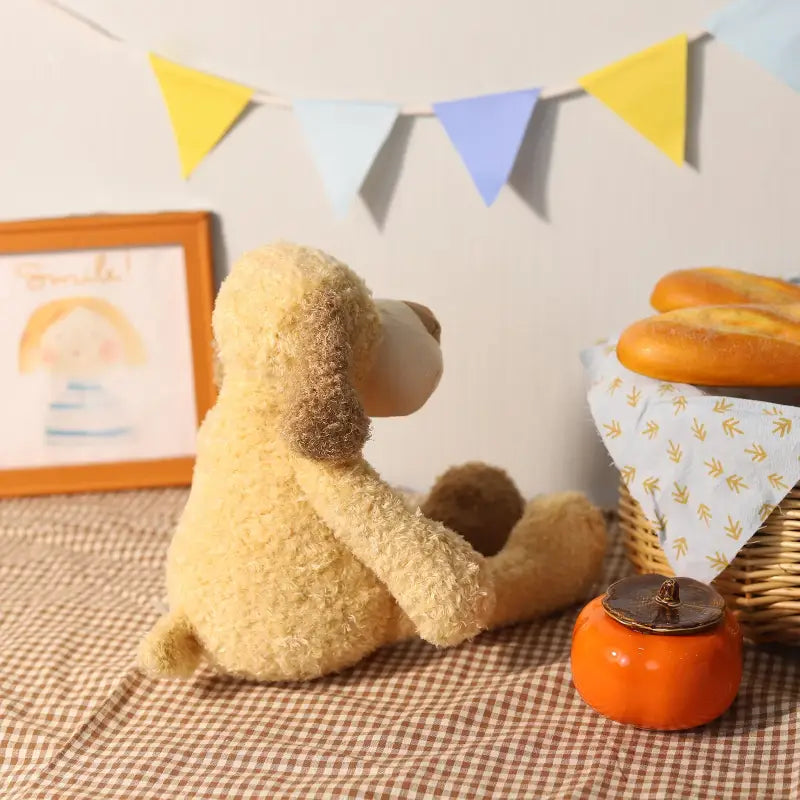 belle peluche chien