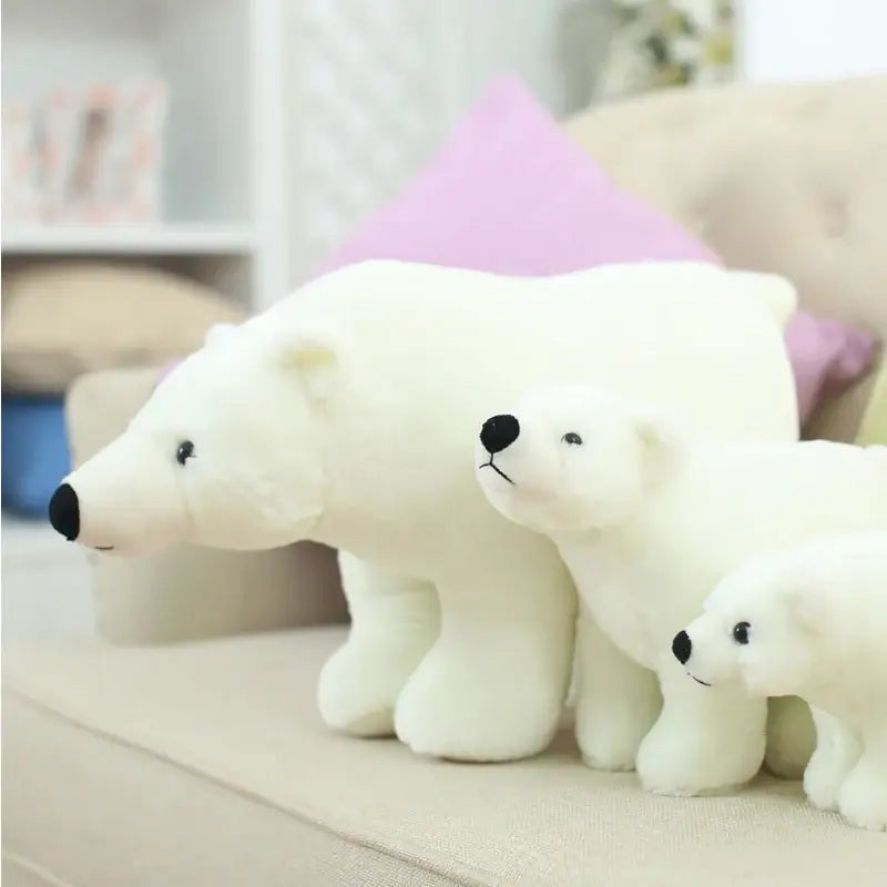 ours polaire blanc peluche