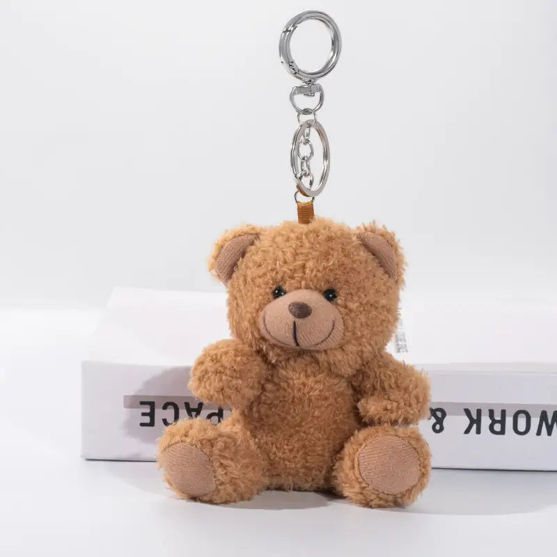 porte clé ours - Brun Clair
