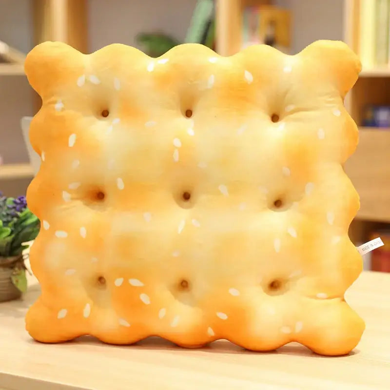 peluche biscuit - Carré