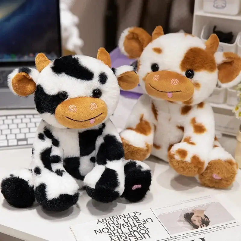 peluche vache bebe